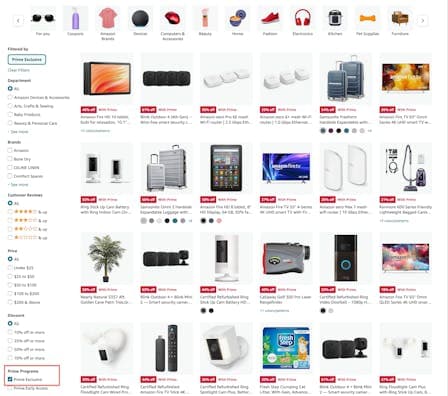Prime Exclusive Deals Now Available All Year
