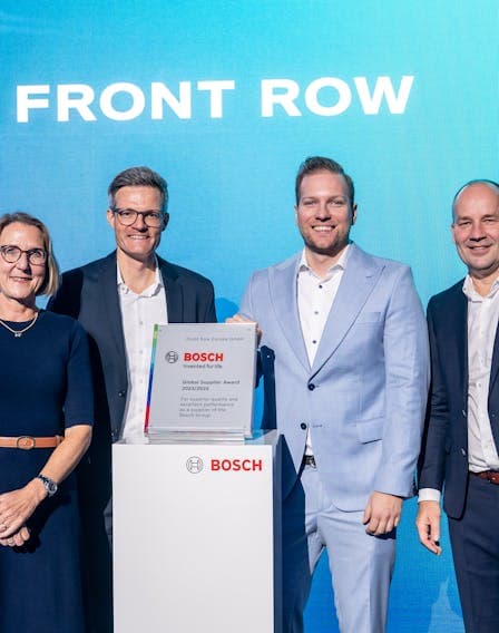 Front Row Honored with the Bosch Global Supplier Award 2025