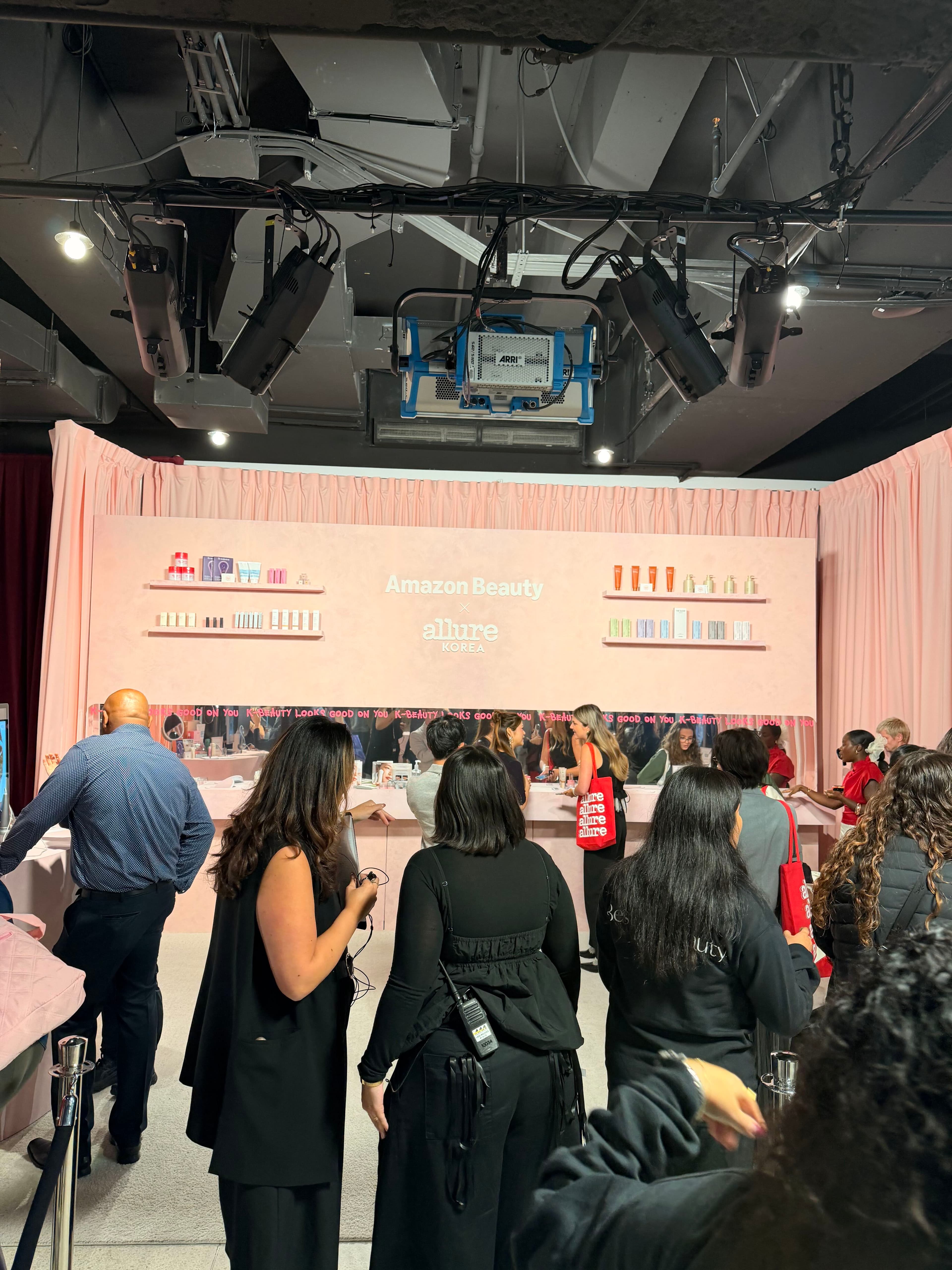 Amazon beauty x allure at NYC