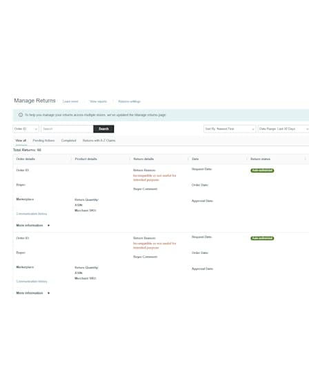 Amazon Shortens Return Window for Select Categories