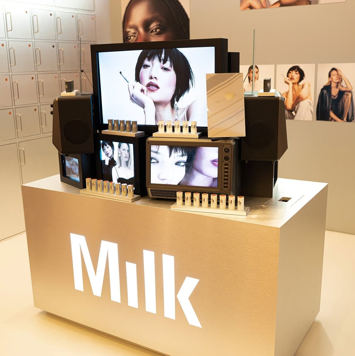 Milk Makeup Exhibit M showcase at the Sephora brand conference