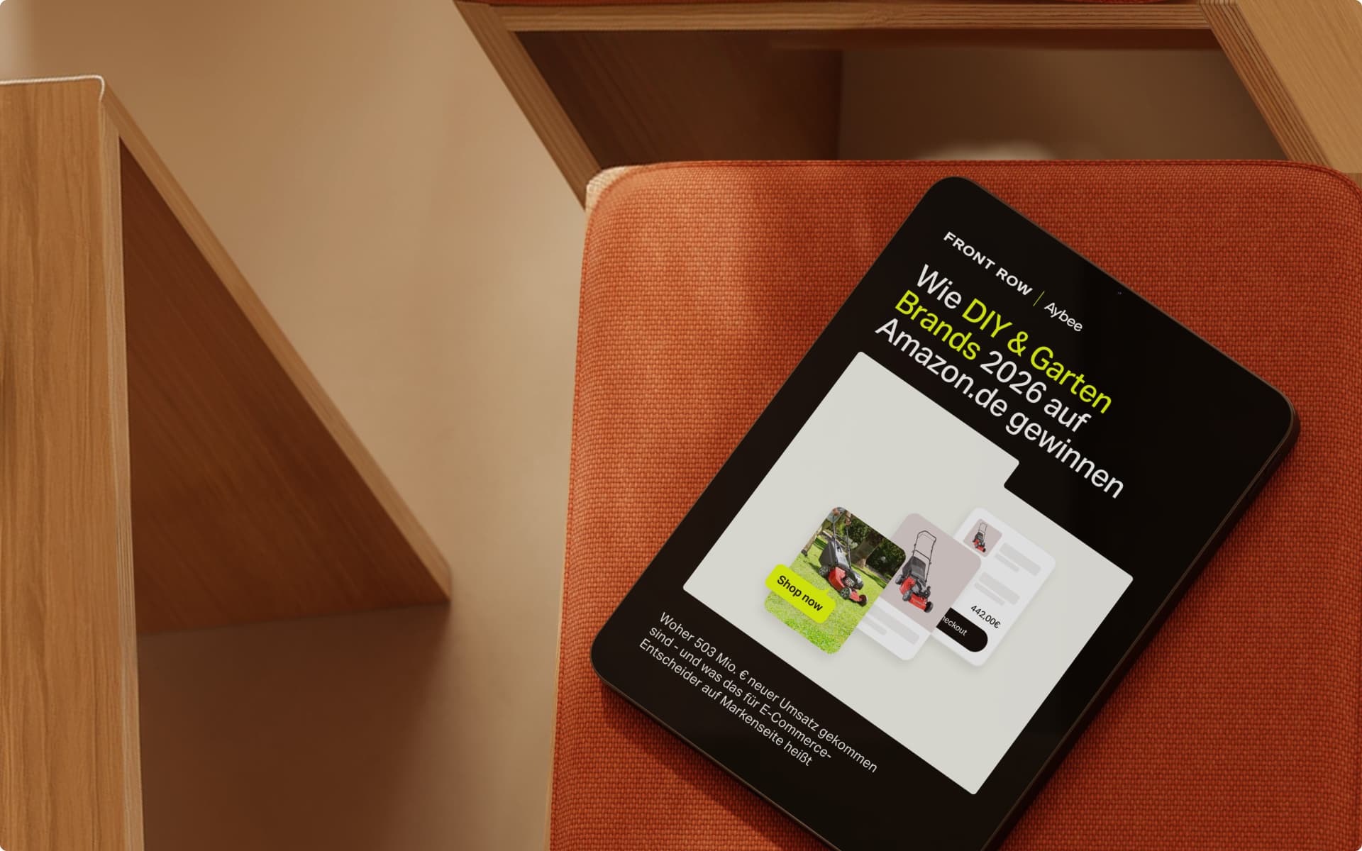 Ipad Insights Hero Category report diy DE