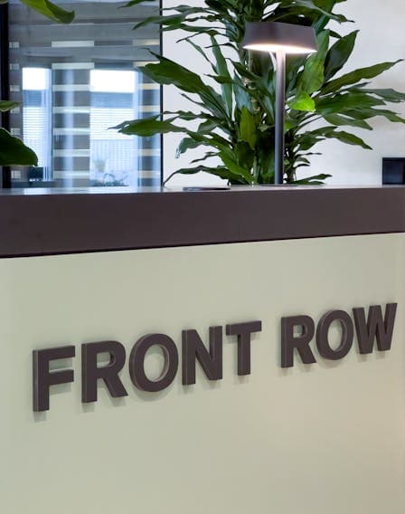 Finc3 wird Front Row