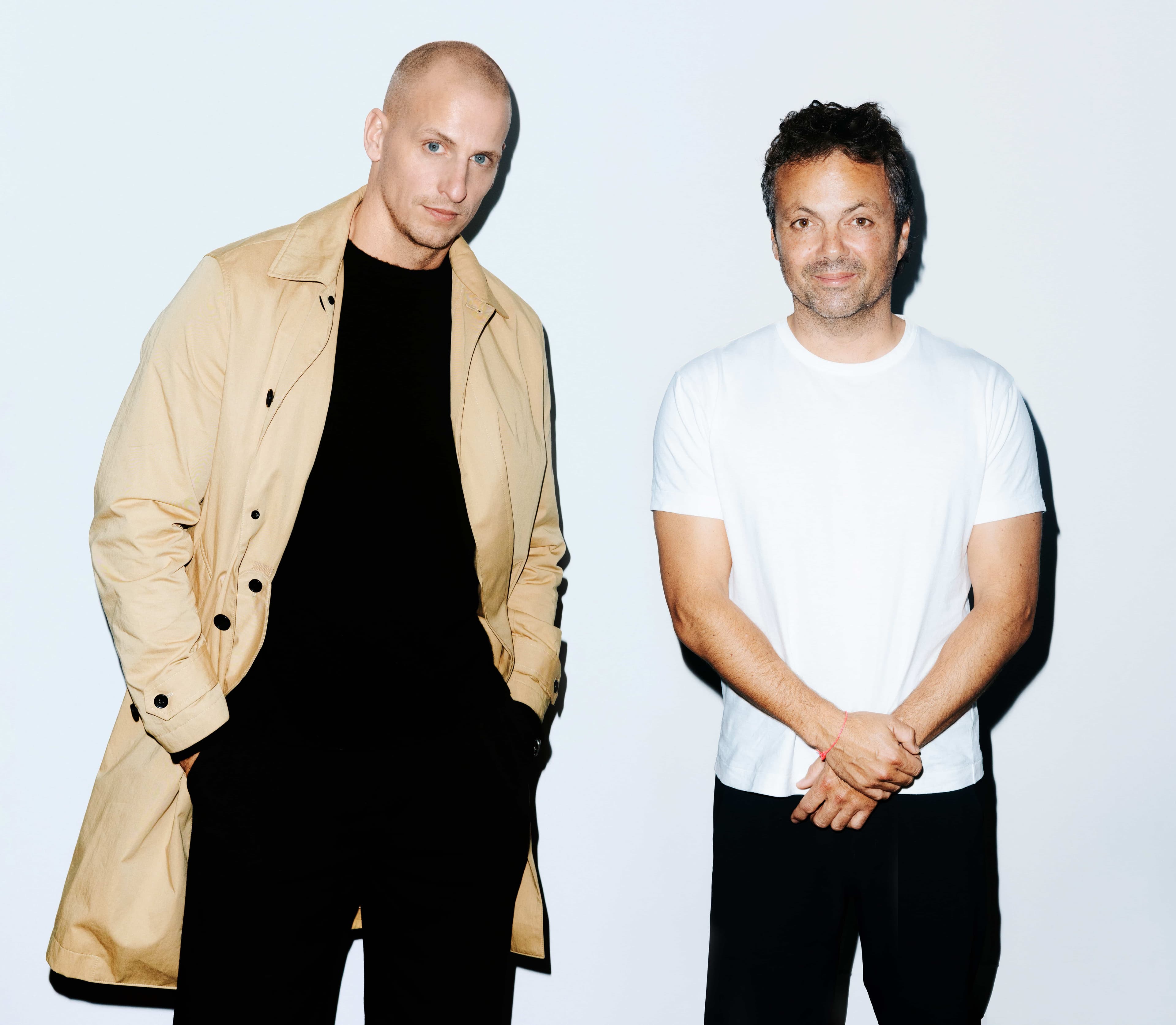 Tim and Daan, founders of BiA, smile for the camera